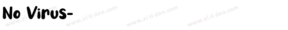 No Virus字体转换